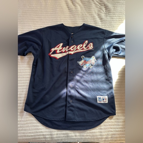 AUTHENTIC anaheim angels erstad jersey - Picture 3 of 4